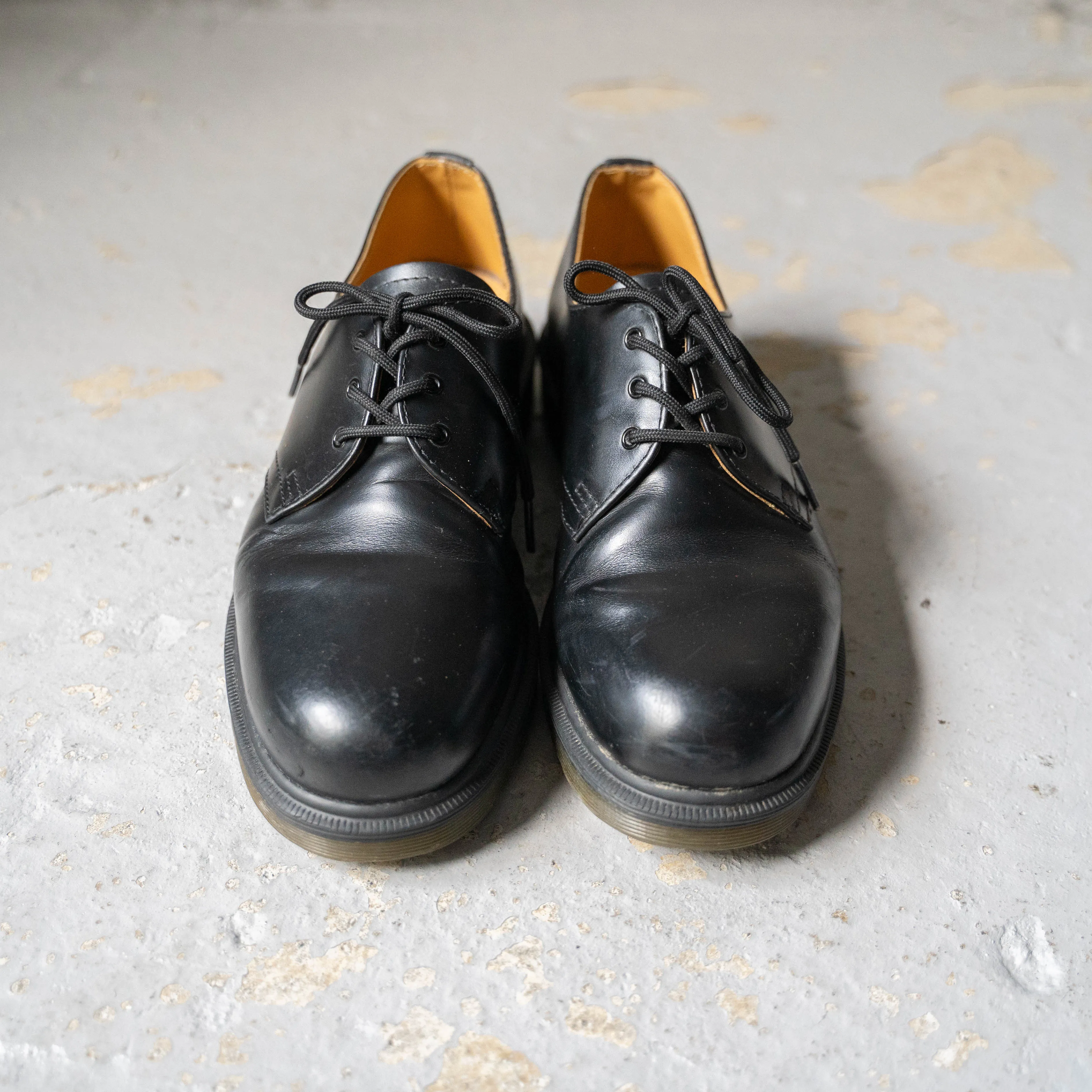 2010s 'Dr.Martens' black color leather shoes -3 hole-