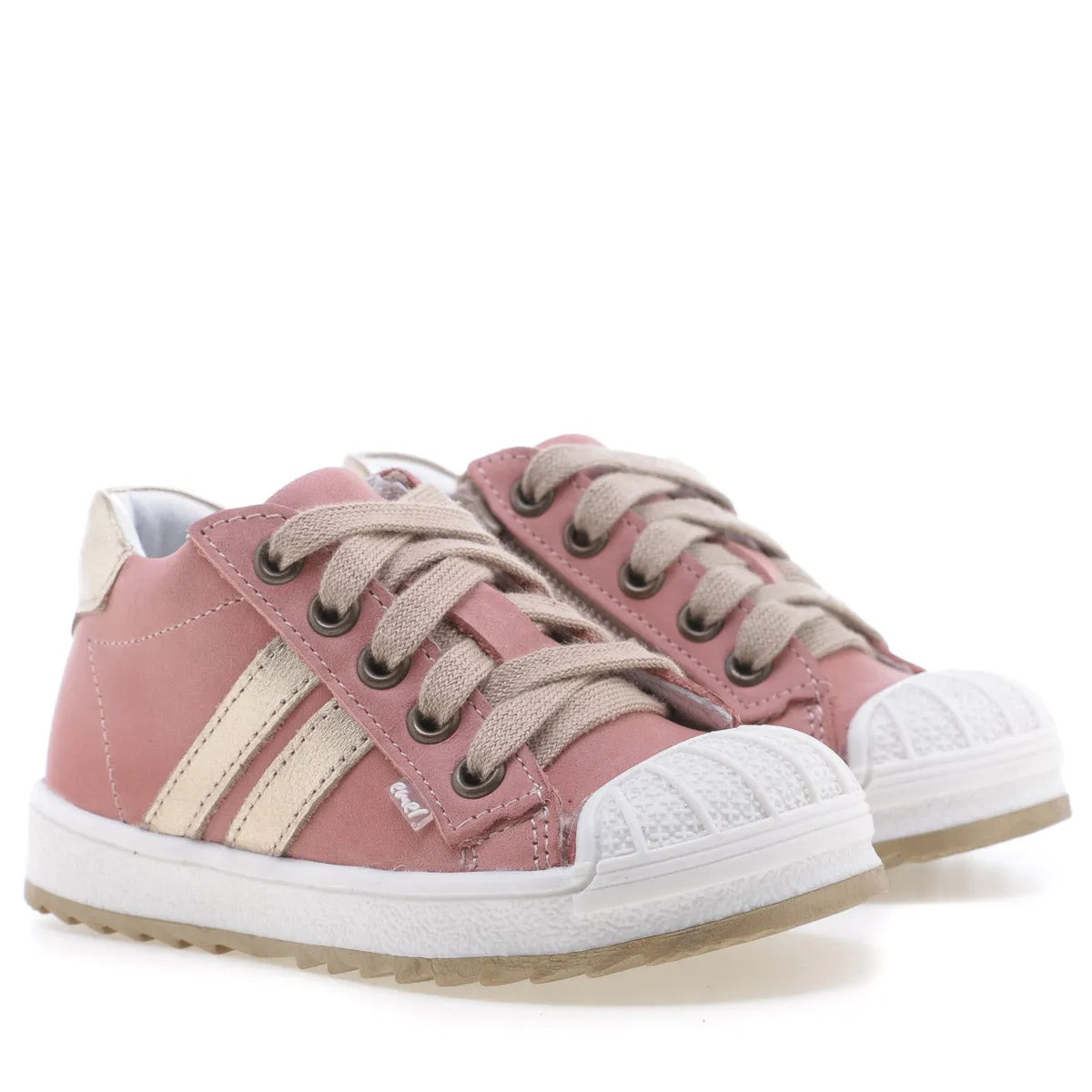 (2627A-23/2628A-23) Low Bumper Trainers coral with Zipper