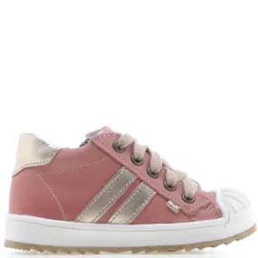 (2627A-23/2628A-23) Low Bumper Trainers coral with Zipper