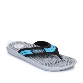 A-HA Casual Grey Flip Flop For Men ACCUPLUS-1 By Liberty