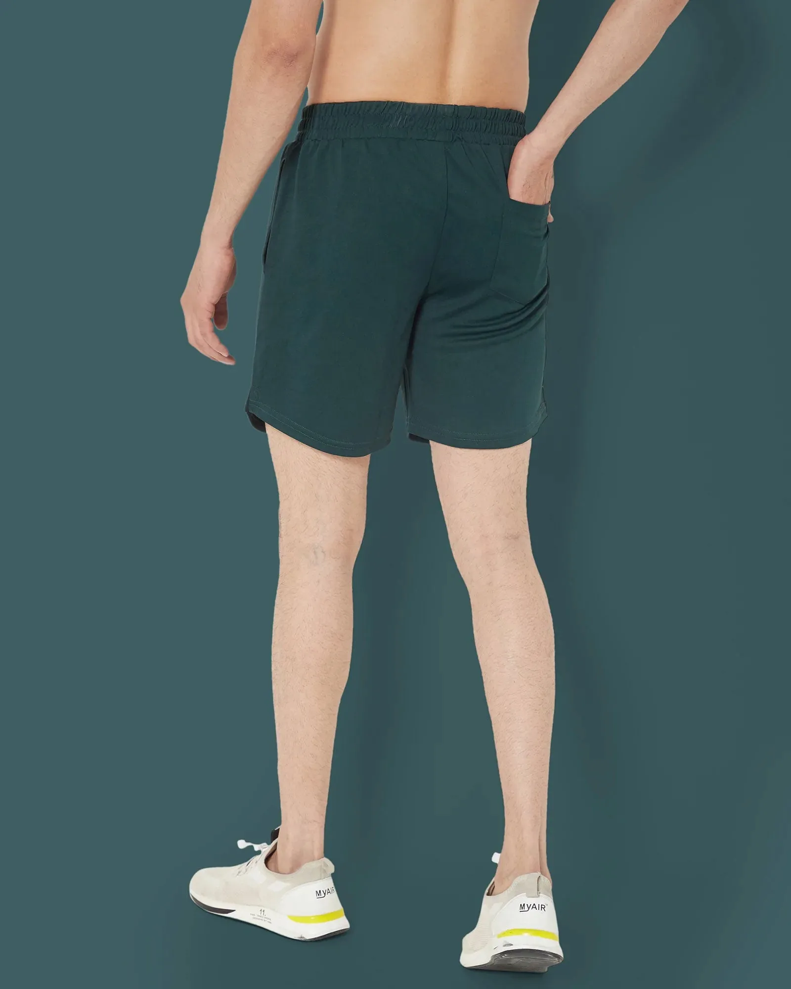 Active Shorts : Avocado Green