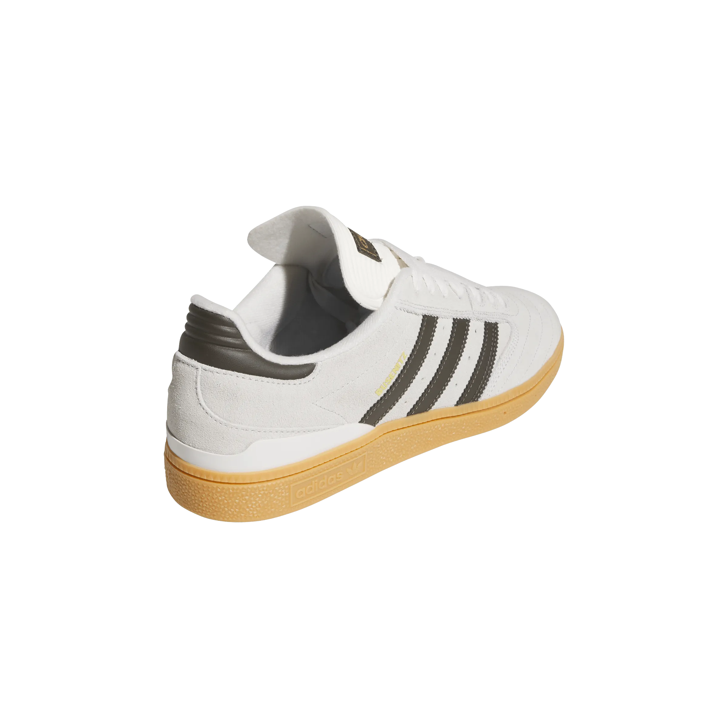 ADIDAS Busenitz Pro Shoes Crystal White/Shadow Olive/Gum 3