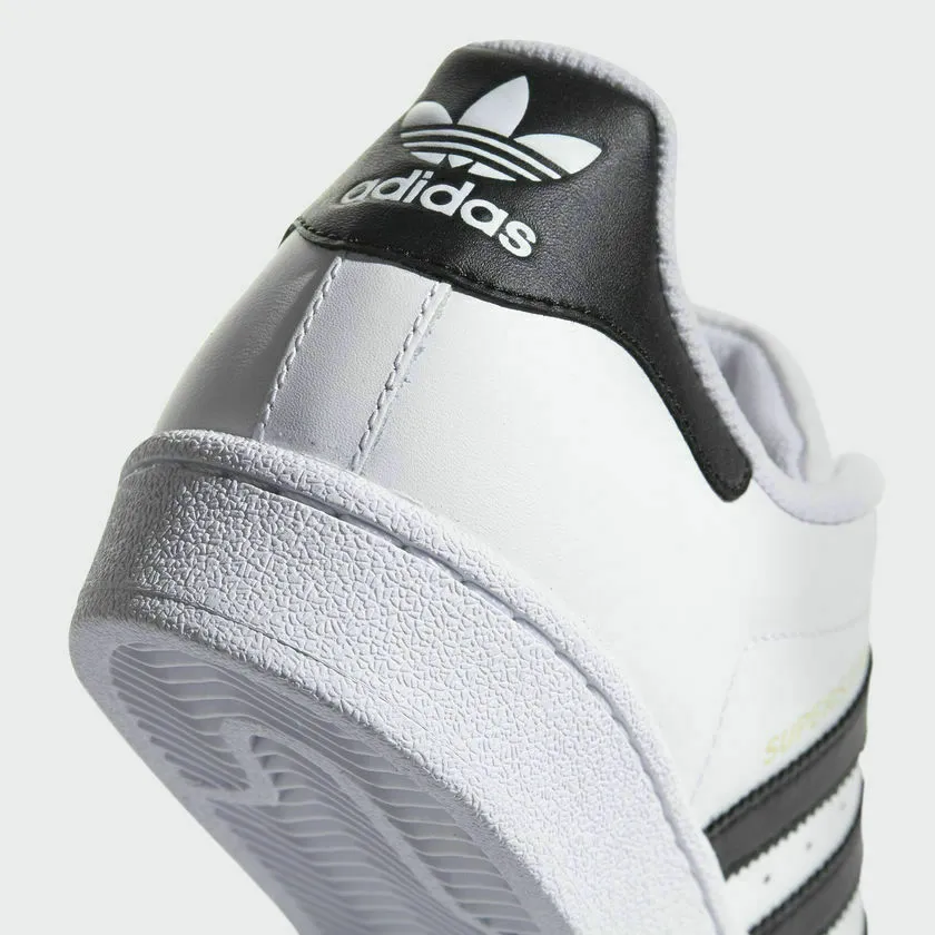 Adidas Superstar Unisex Men's Women's WHITE BLACK FOUNDATION Trainers Shoes