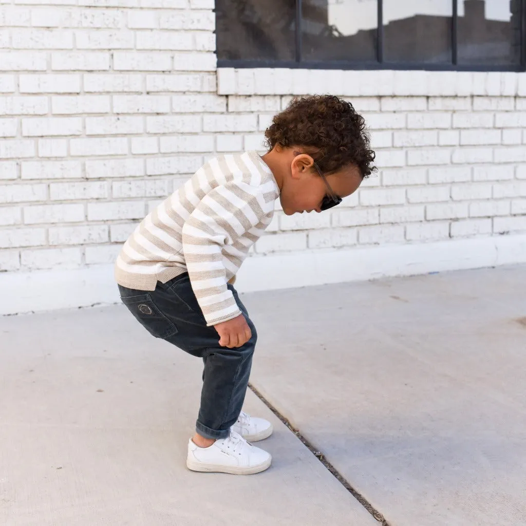 All White - Low Top Sneakers