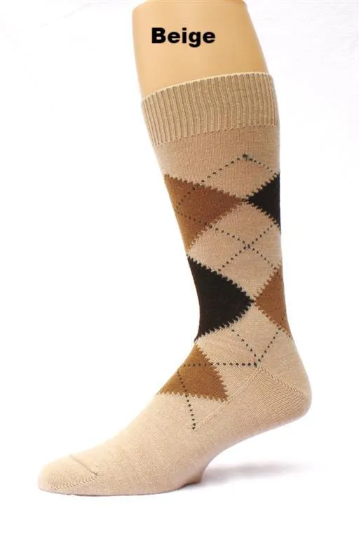 Alpaca Argyle Socks