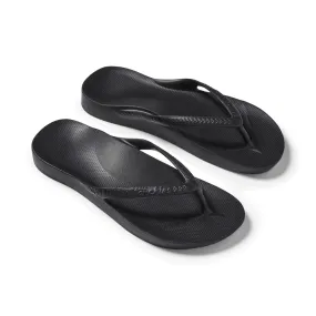 Archies Arch Support Flip Flop Sandal - Black