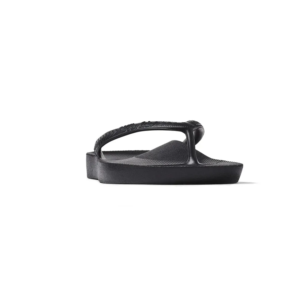 Archies Arch Support Flip Flop Sandal - Black