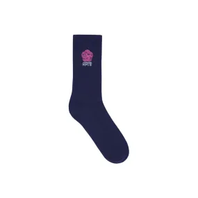 Arte Circle Logo Socks  (Navy)