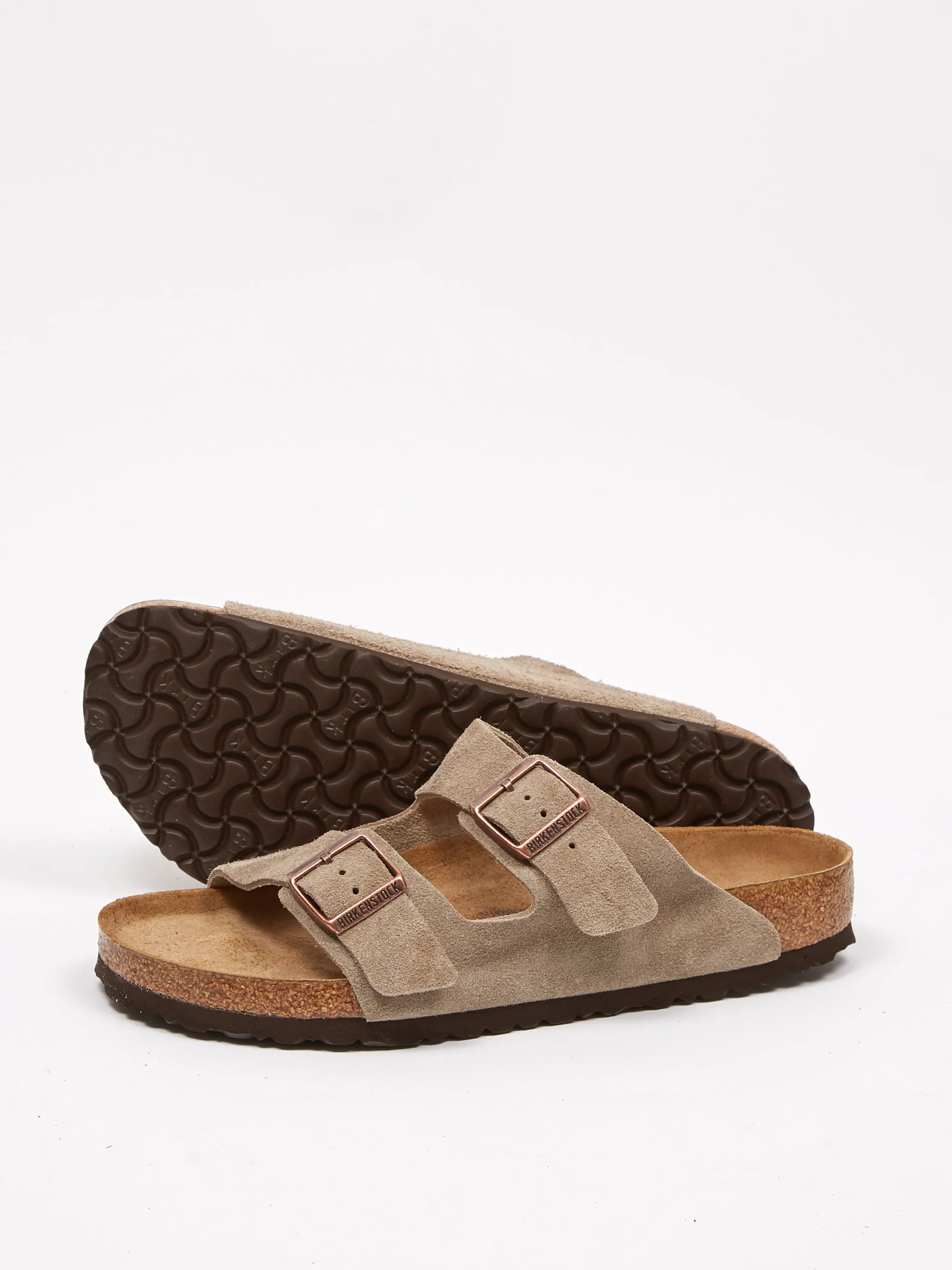 Birkenstock Arizona Suede W - Taupe