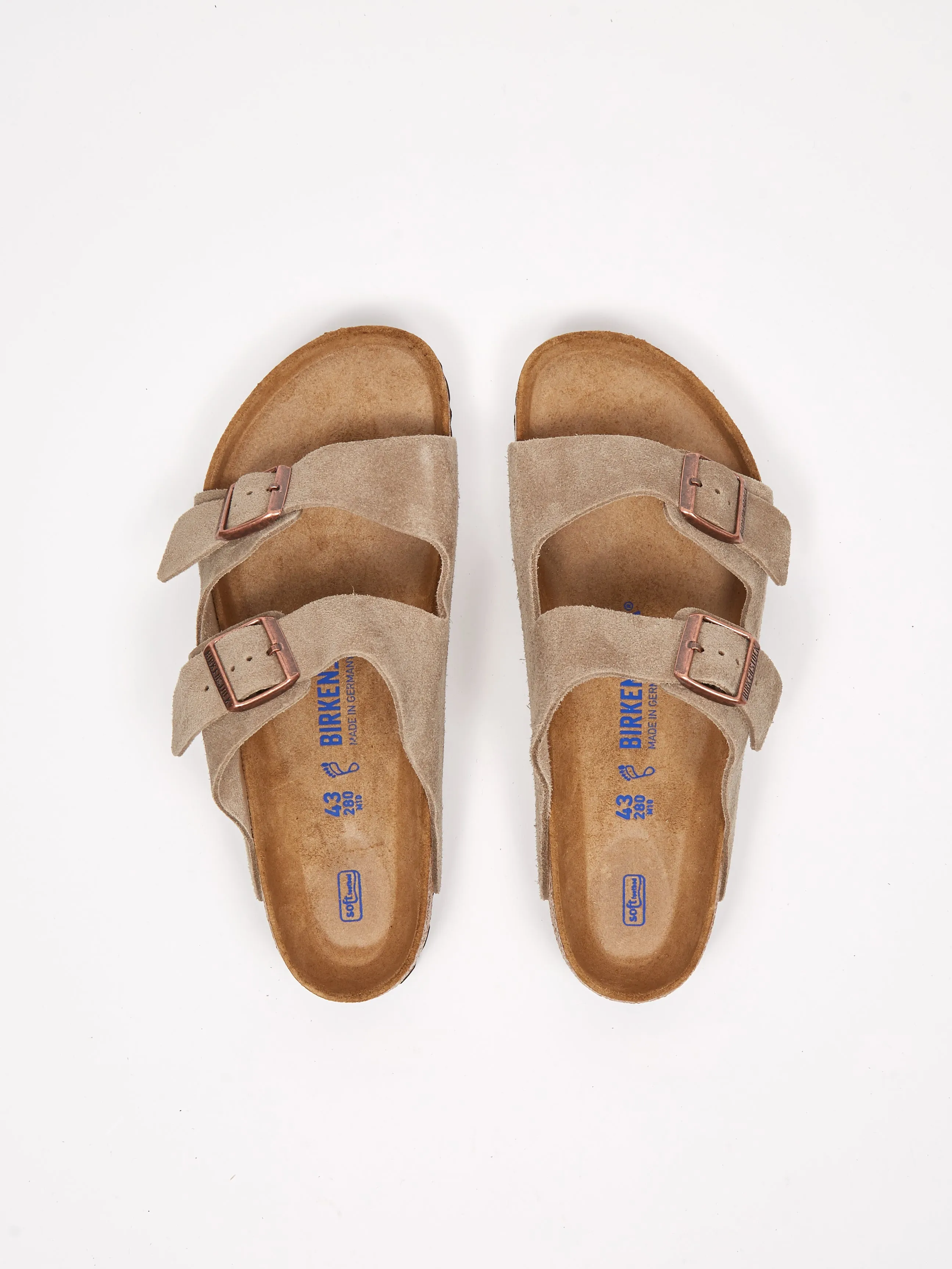 Birkenstock Arizona Suede W - Taupe