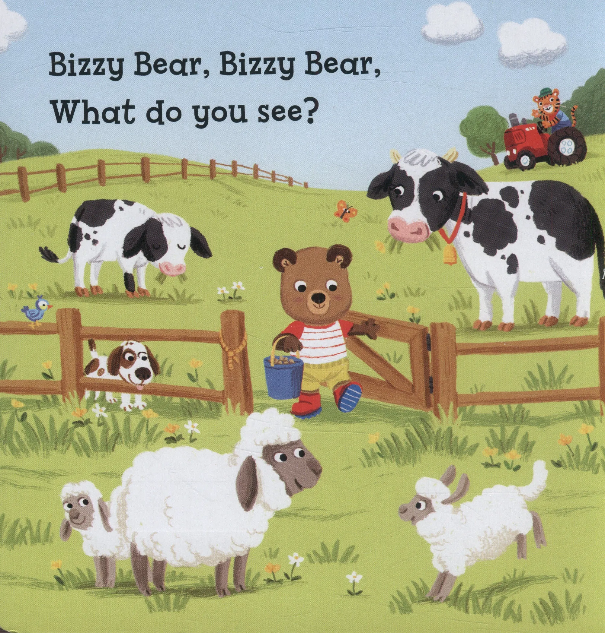 Book - Bizzy Bear - Farmyard Fun