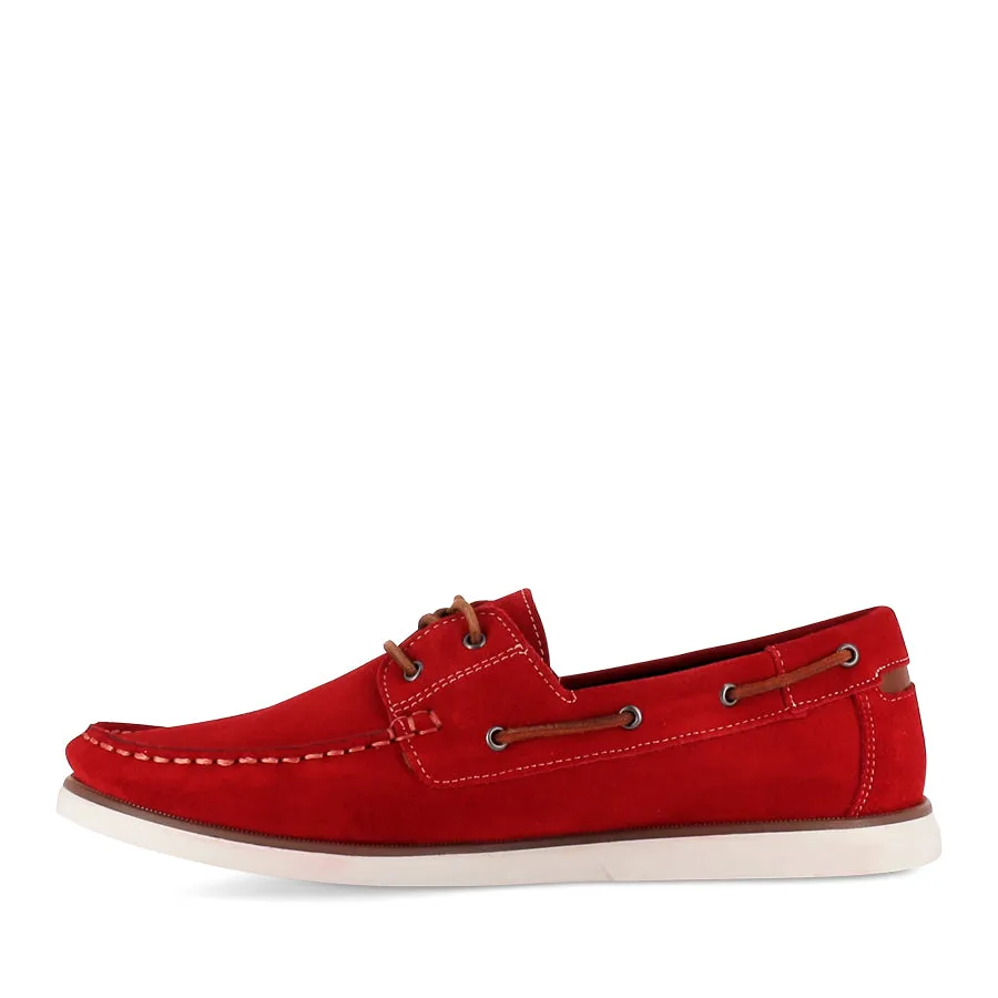 BRIGHTON - RED SUEDE