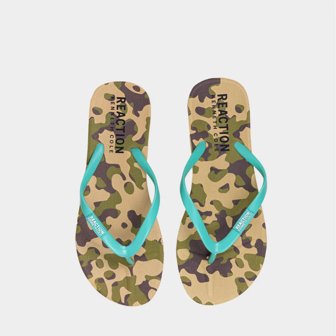 Camo Flip Flop Para Mujer