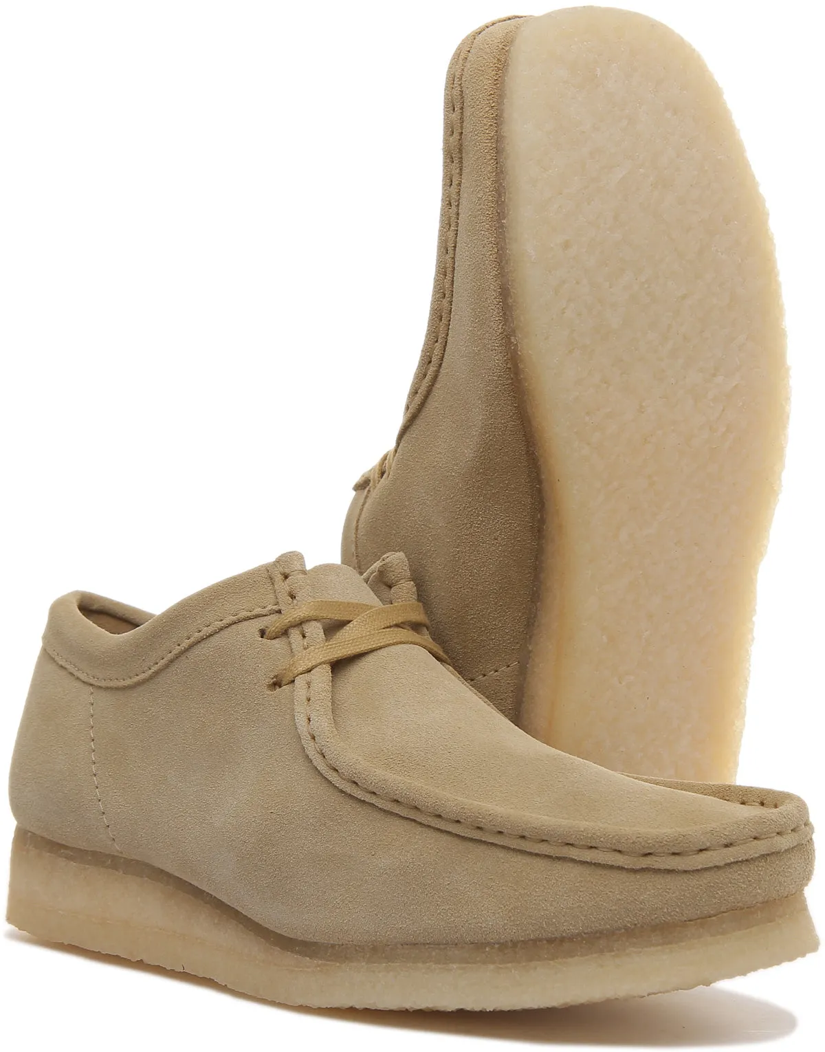 Clarks Originals Wallabee In Lightgreen For Men