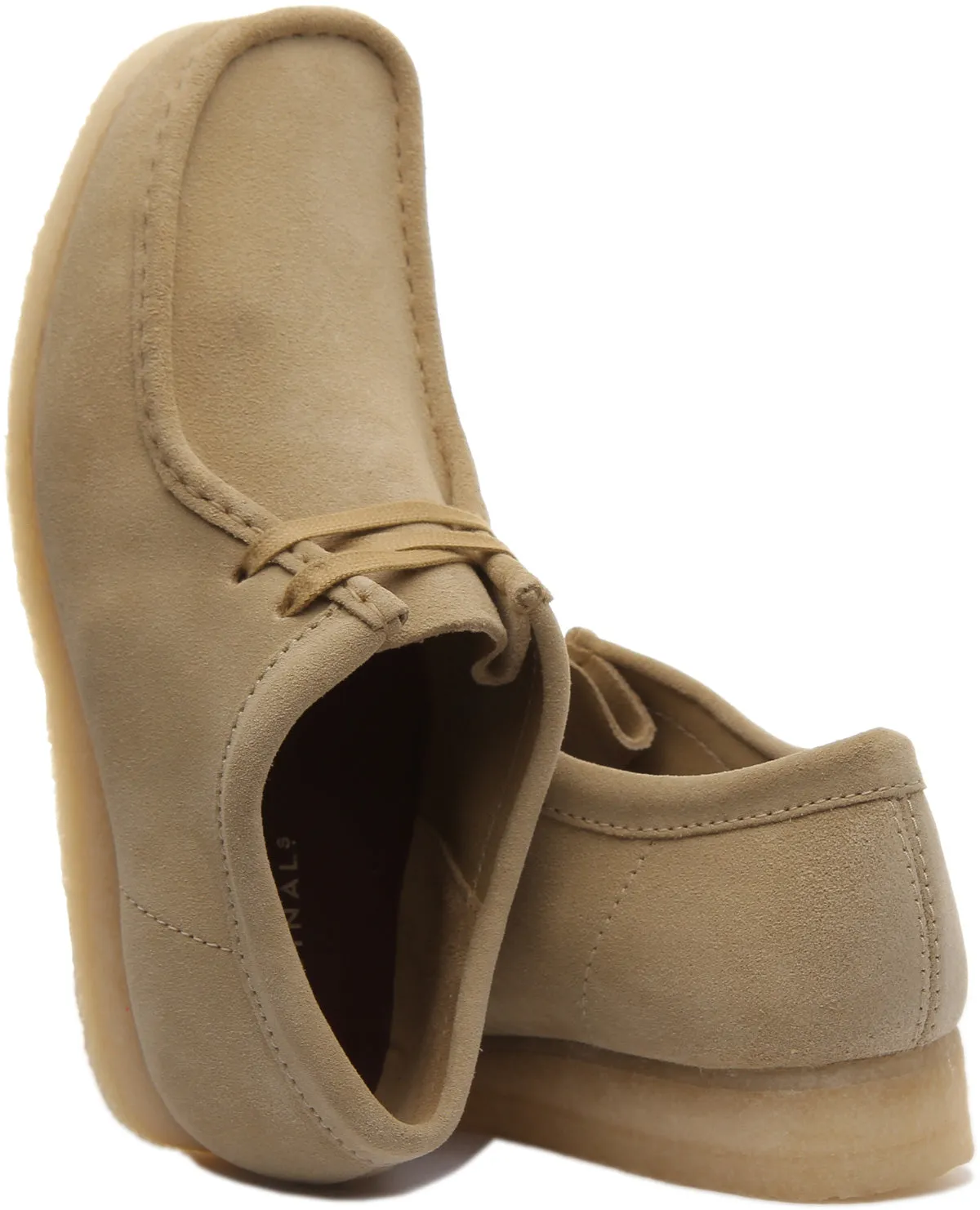 Clarks Originals Wallabee In Lightgreen For Men