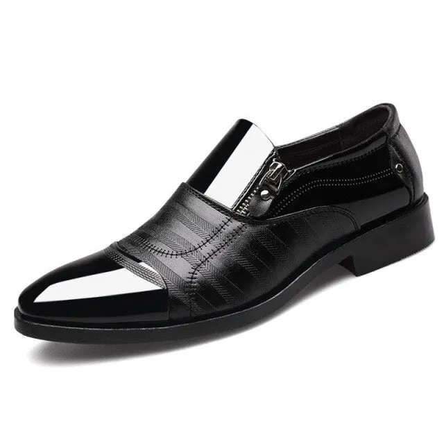 Classic Business Men's Dress Shoes Fashion Elegant Formal  Wedding Shoes