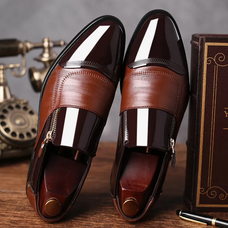 Classic Business Men's Dress Shoes Fashion Elegant Formal  Wedding Shoes