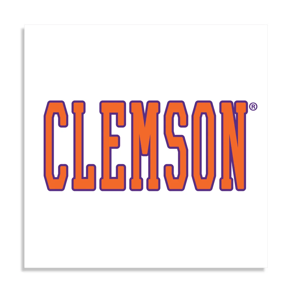 Clemson Poster