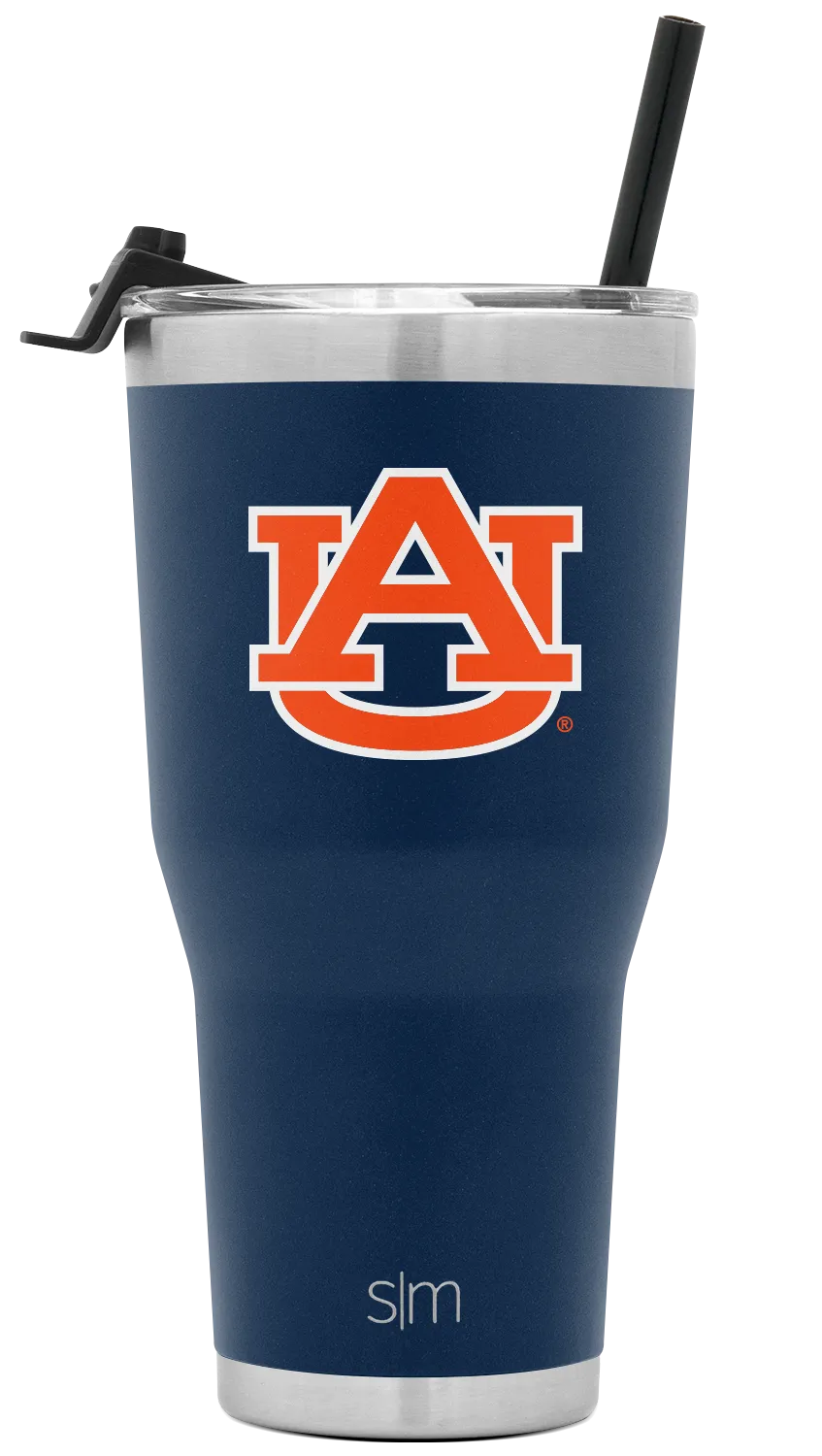 Collegiate Cruiser Tumbler with Flip Lid and Straw