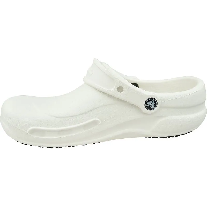 Crocs Unisex Bistro Slippers - White