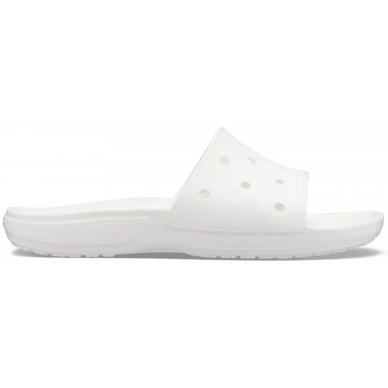 Crocs Womens Classic Slide Slippers - White