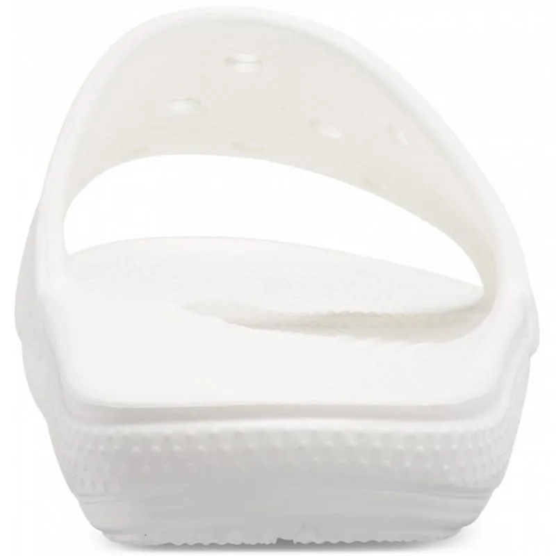 Crocs Womens Classic Slide Slippers - White