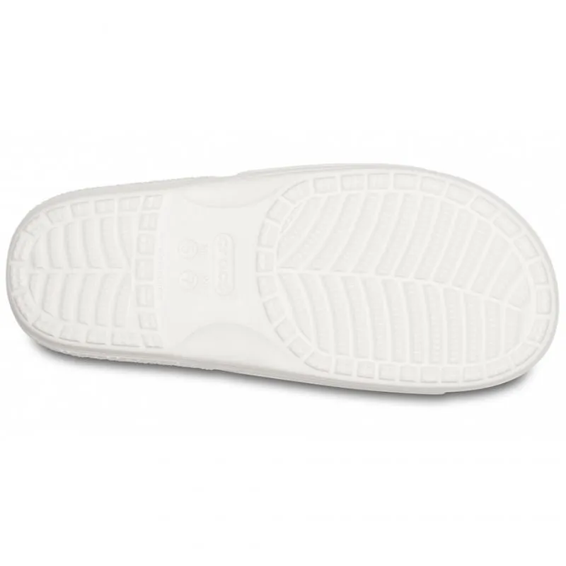 Crocs Womens Classic Slide Slippers - White