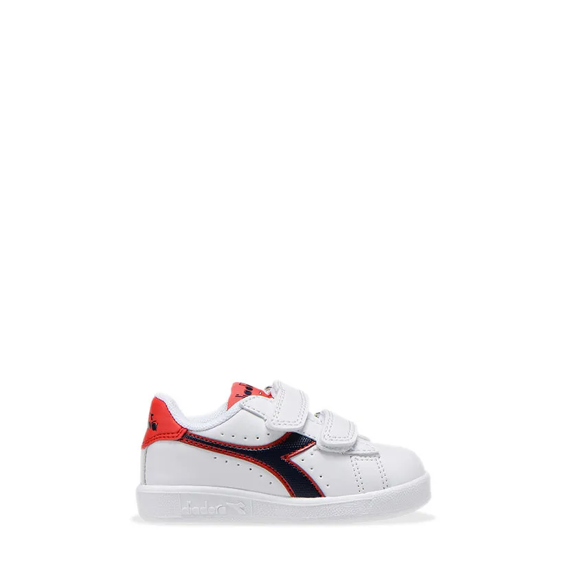 DIADORA SNEAKERS GAME P TD BIANCO-BLU-ROSSO