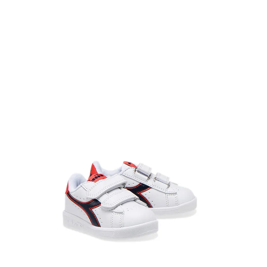 DIADORA SNEAKERS GAME P TD BIANCO-BLU-ROSSO