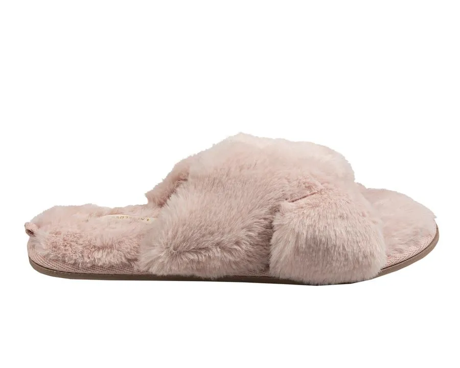 Faux Dur Cross Slide Slipper