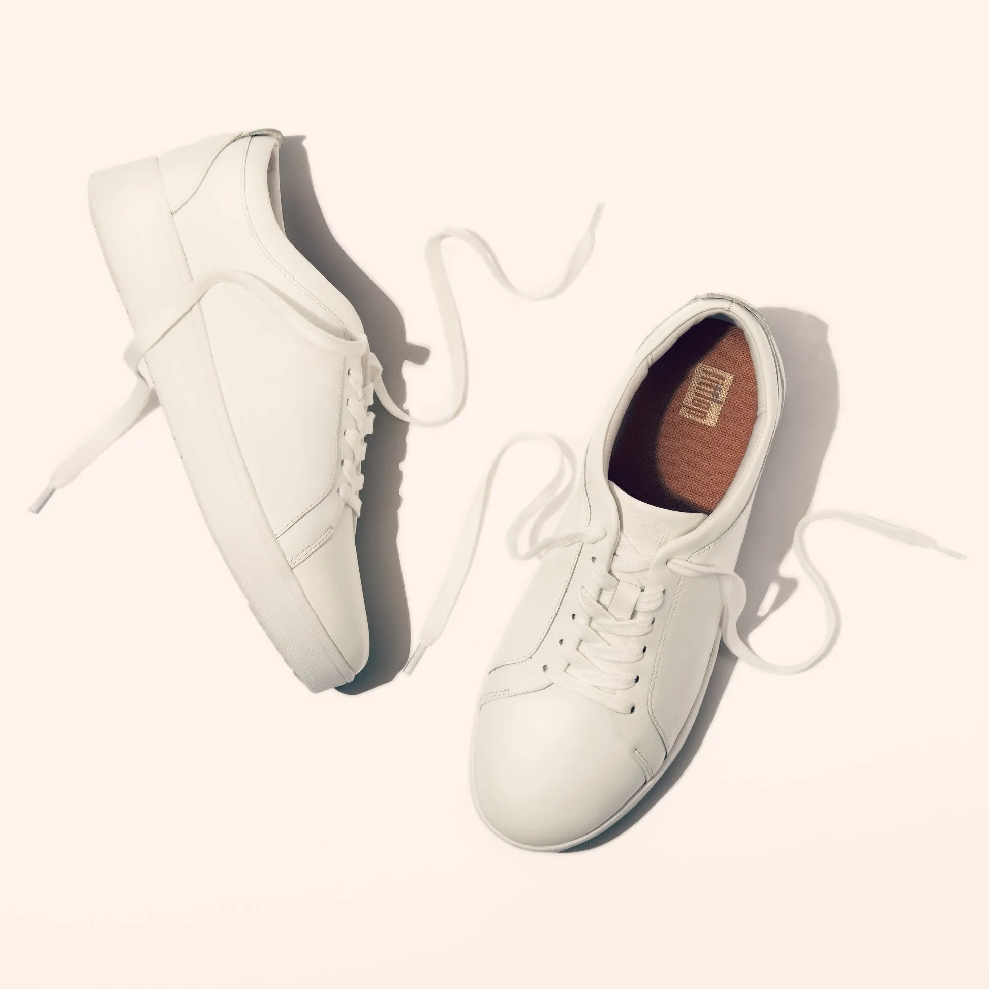 FitFlop Rally Urban White Leather Sneaker