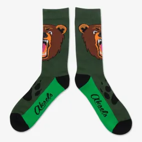 Grizzly Bear Socks