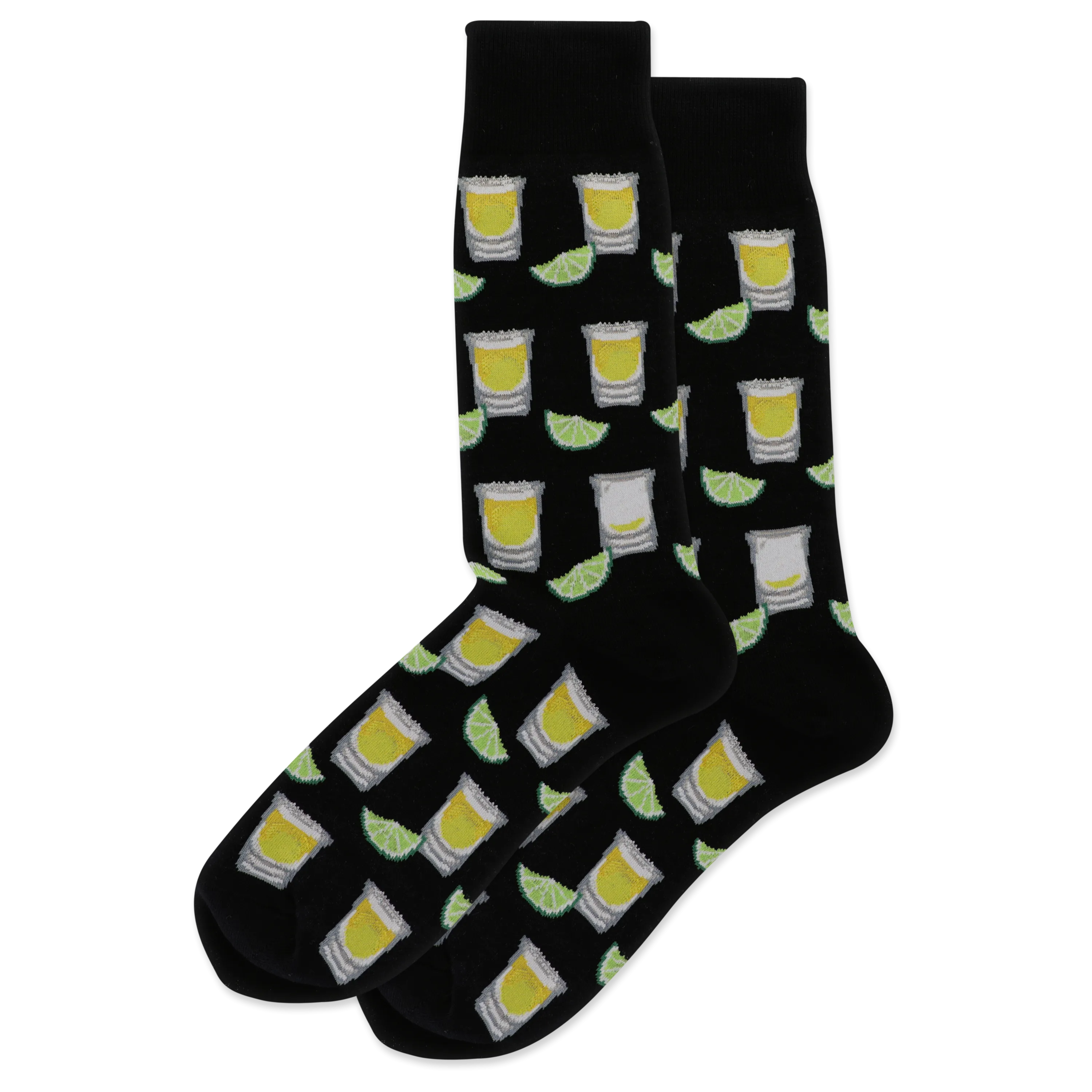 HOTSOX Men's Tequila Shots Crew Socks