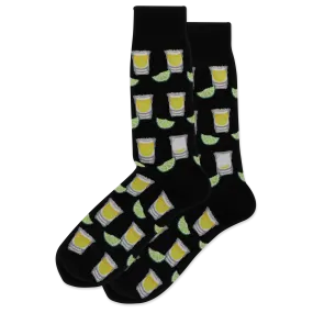 HOTSOX Men's Tequila Shots Crew Socks