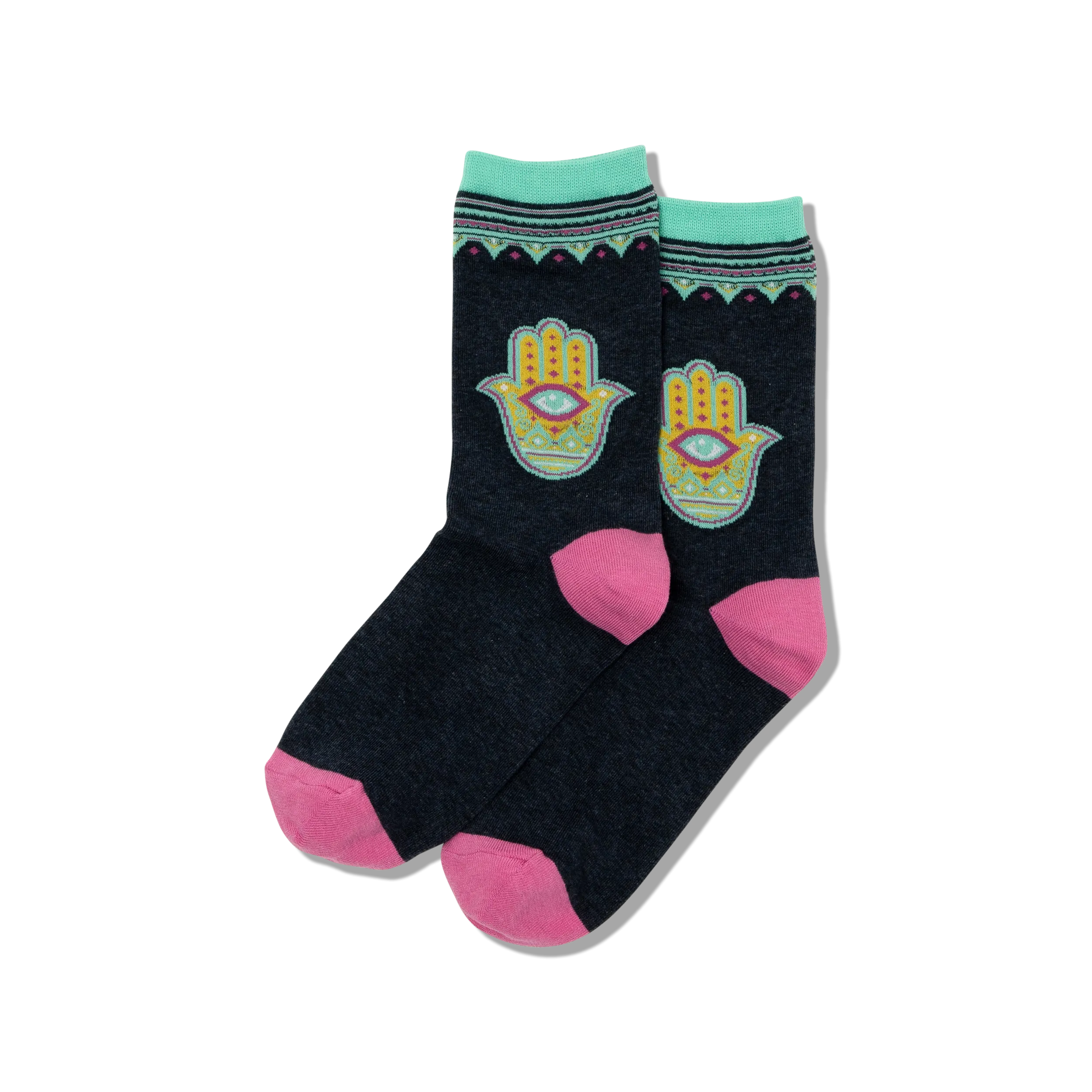 HOTSOX Women's Hamsa Crew Sock