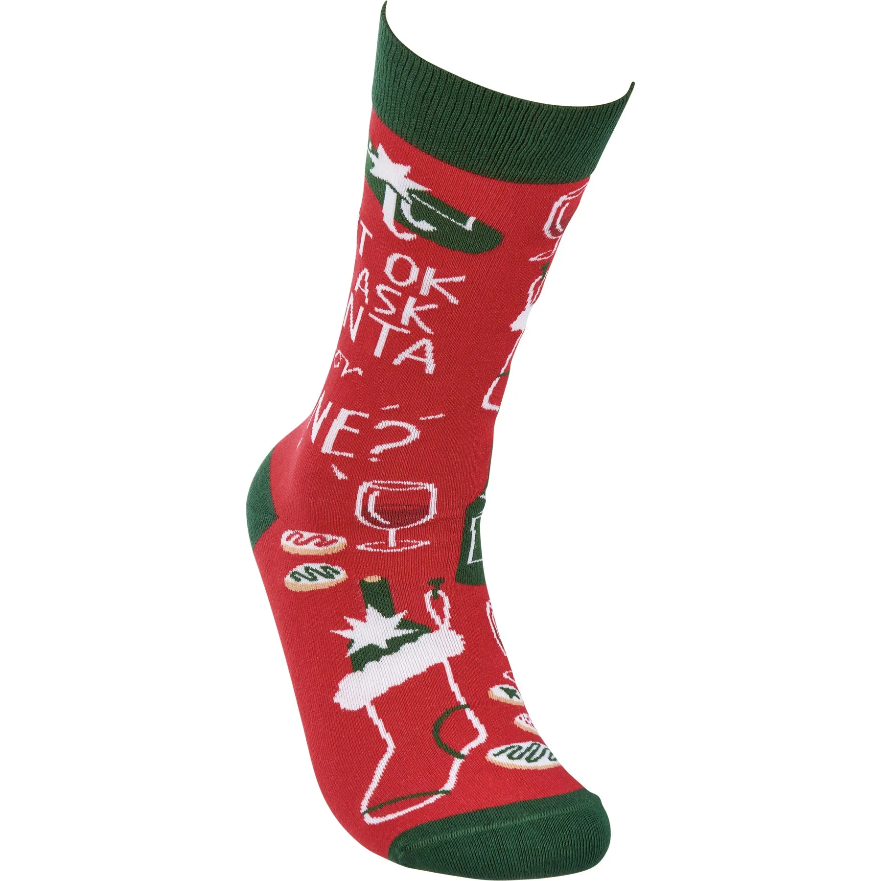 Is It Ok To Ask Santa For Wine Socks