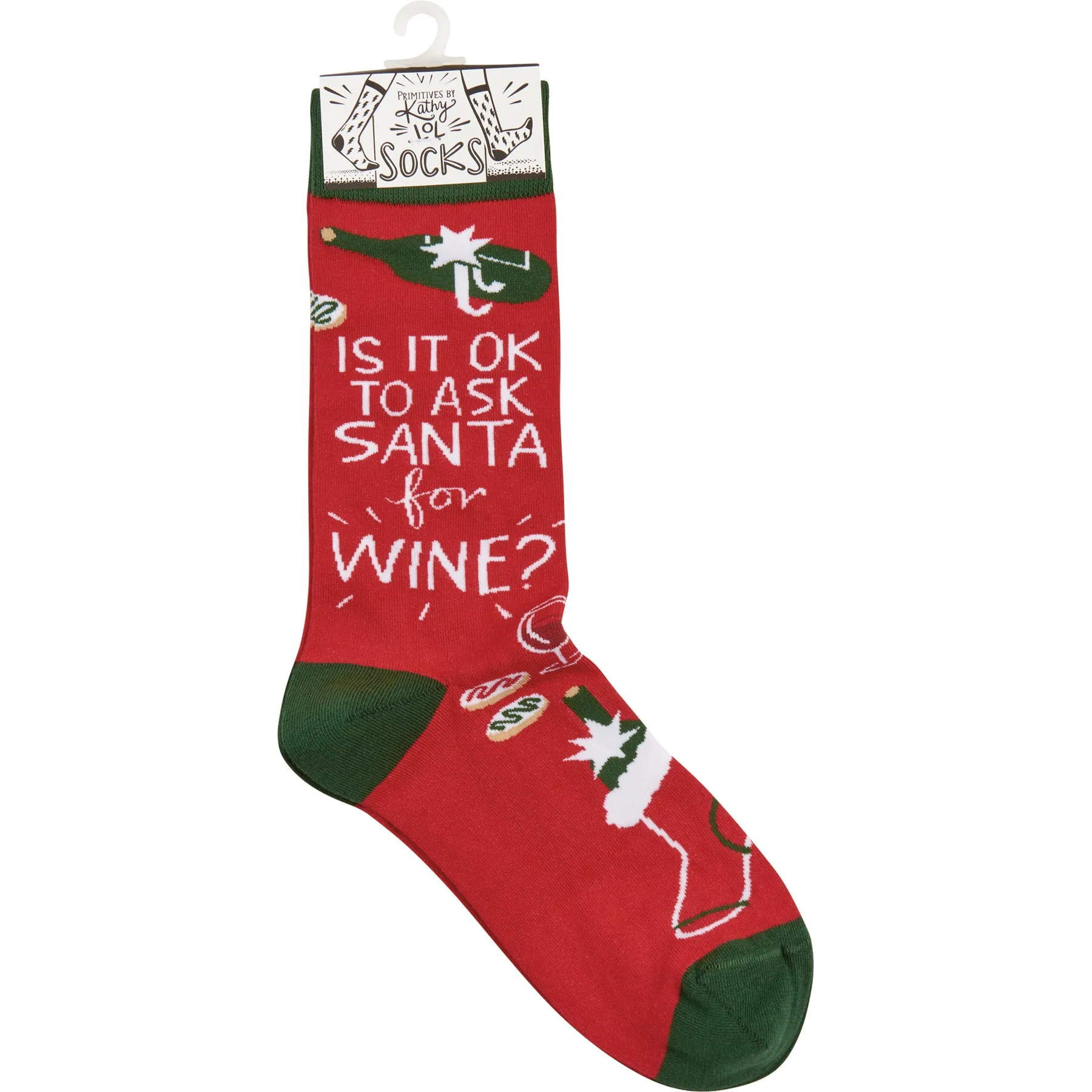 Is It Ok To Ask Santa For Wine Socks