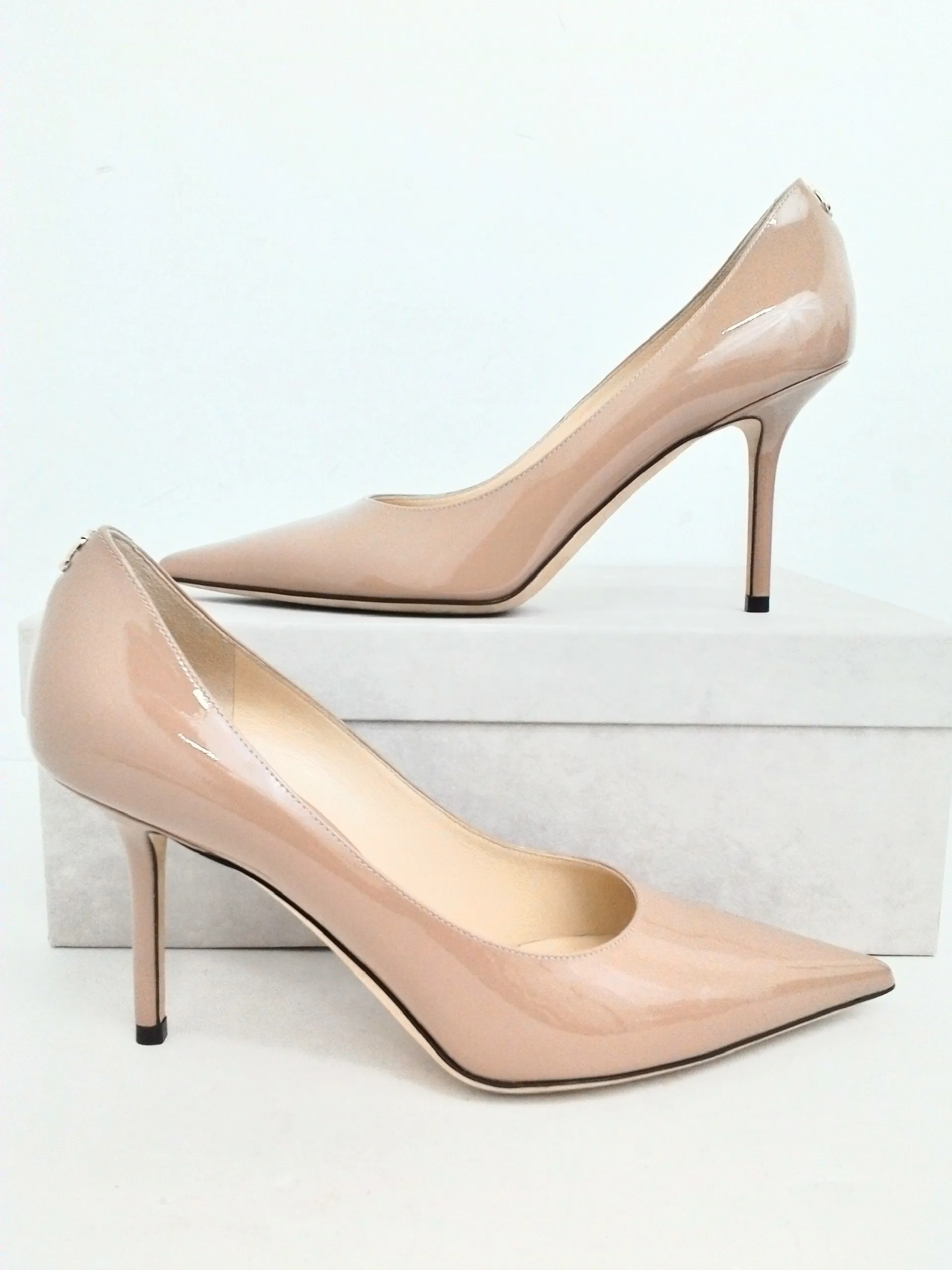 Jimmy Choo Women's Love Ballet Pink Patent Pumps Size 38