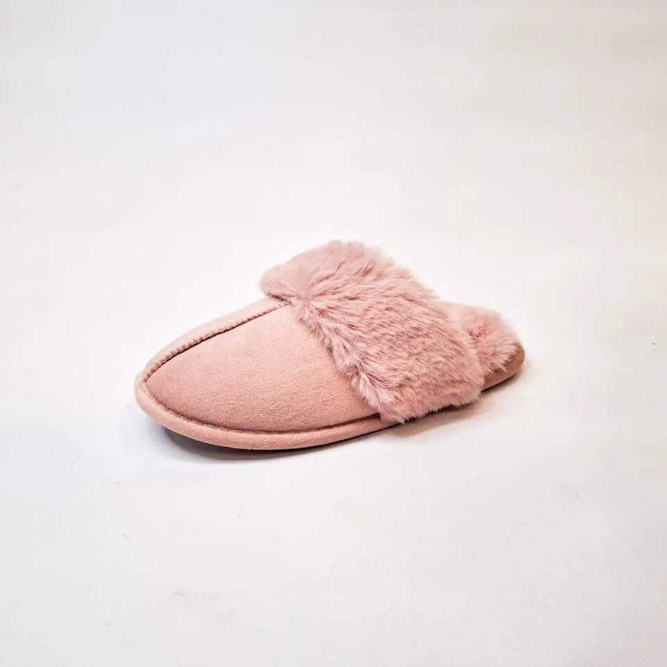 Jumbo Pink slip on slipper