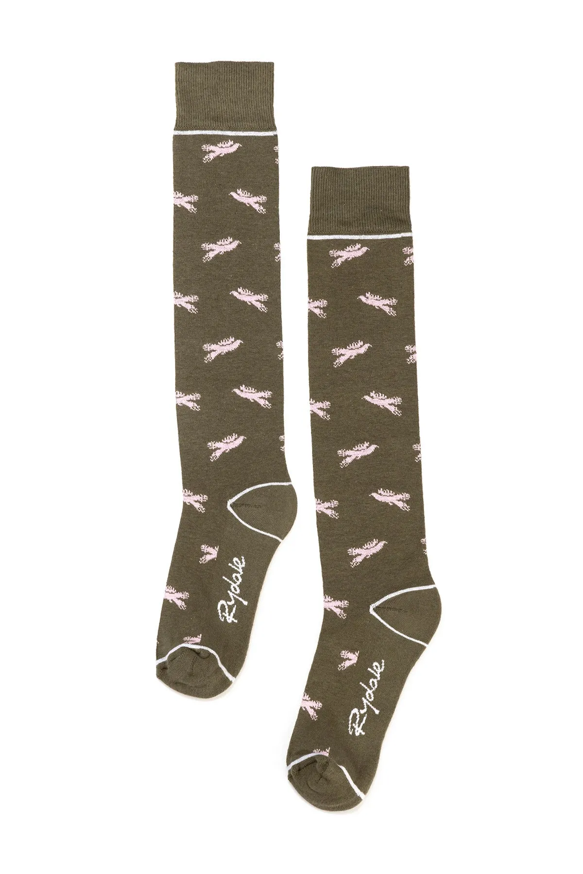 Ladies Flying Pheasant Knee Length Socks