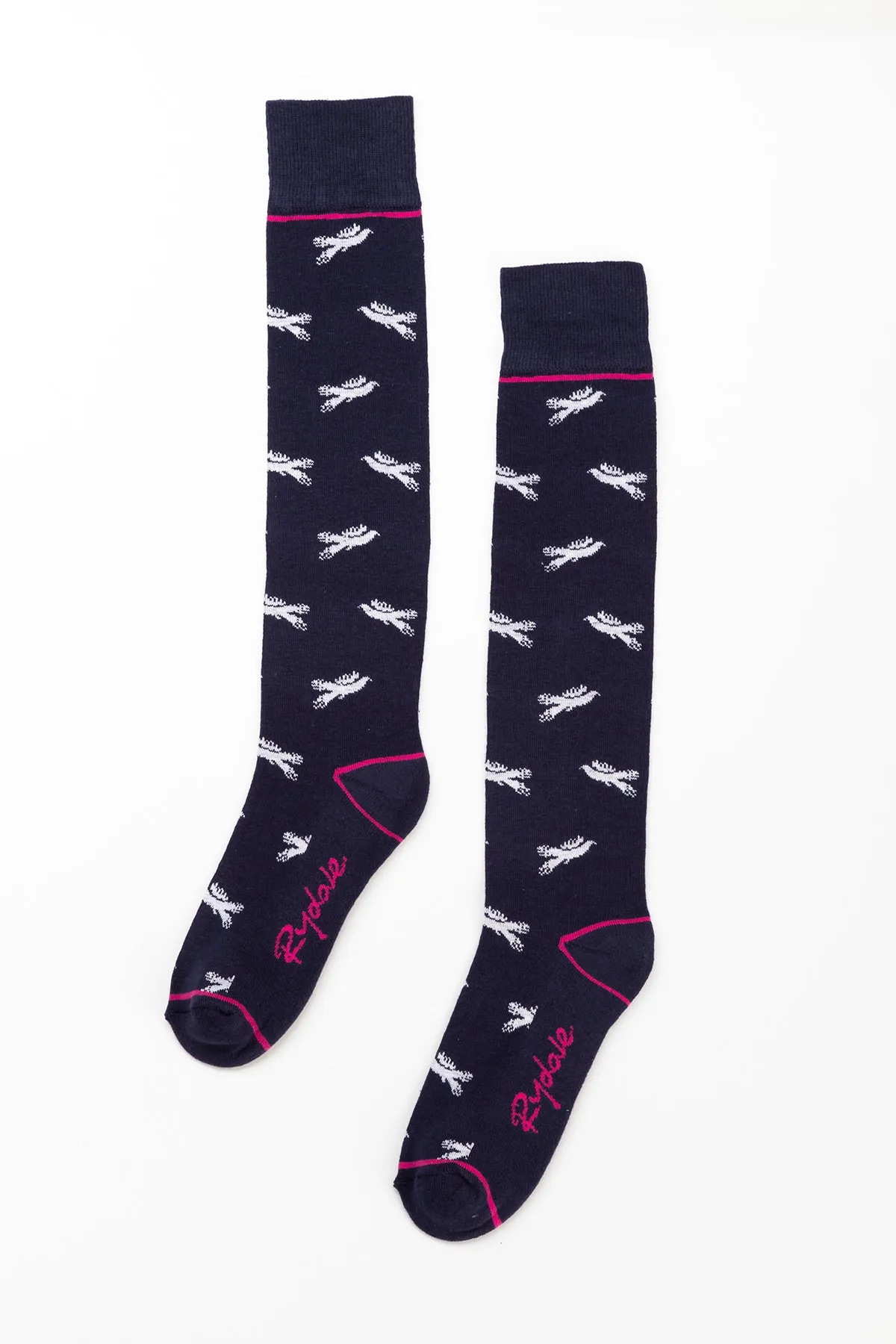 Ladies Flying Pheasant Knee Length Socks