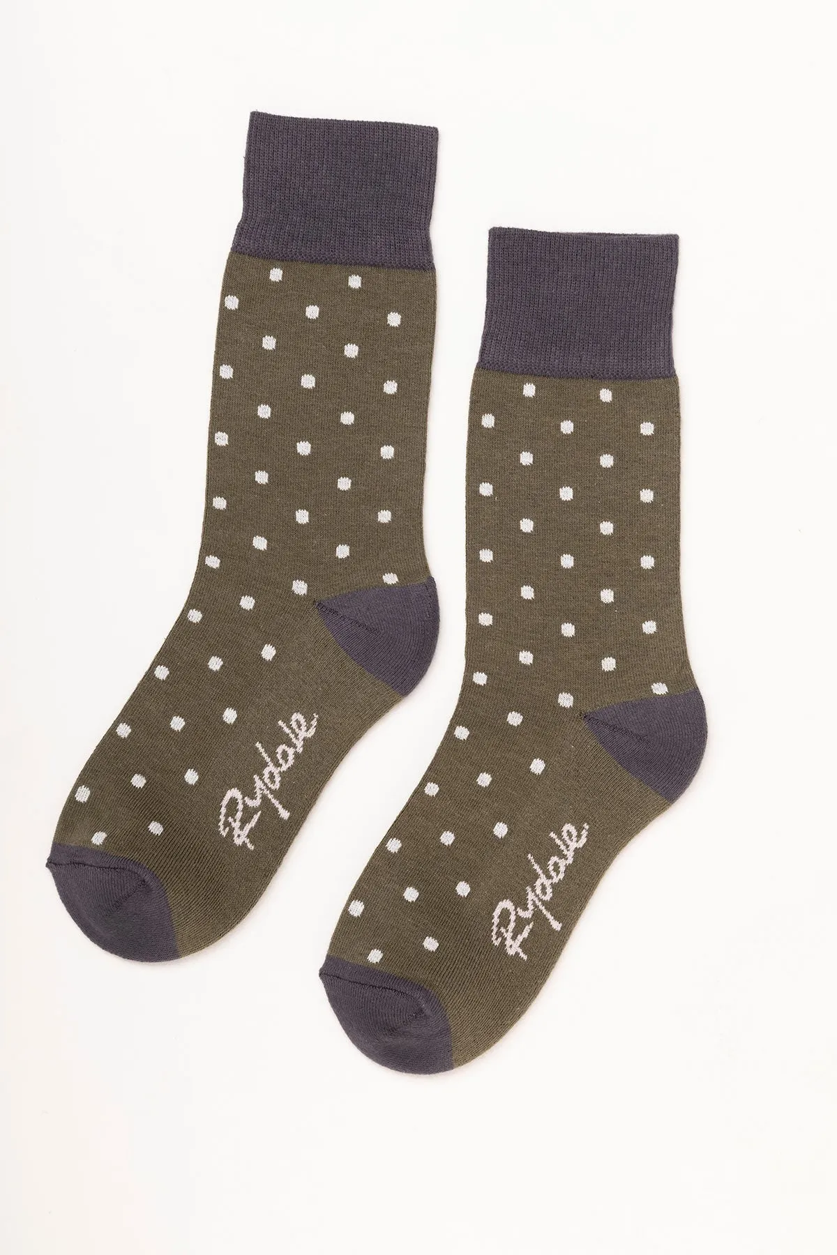 Ladies Polka Dot Ankle Socks