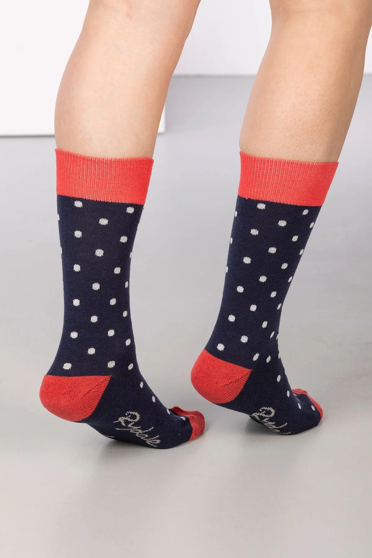 Ladies Polka Dot Ankle Socks