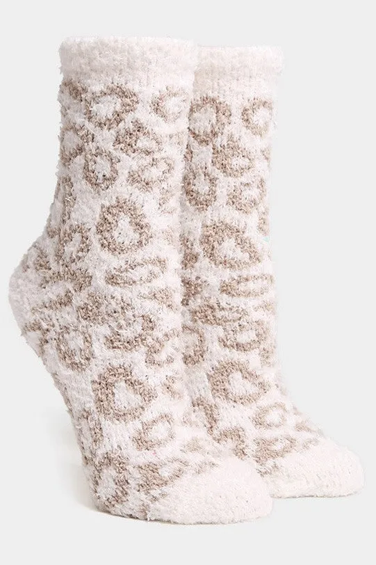 Luxe Socks - Leopard