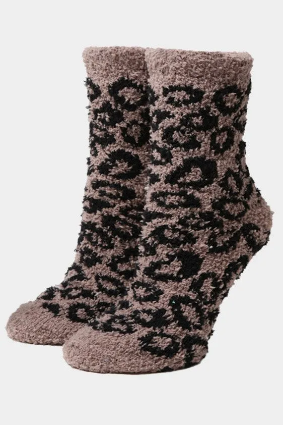 Luxe Socks - Leopard