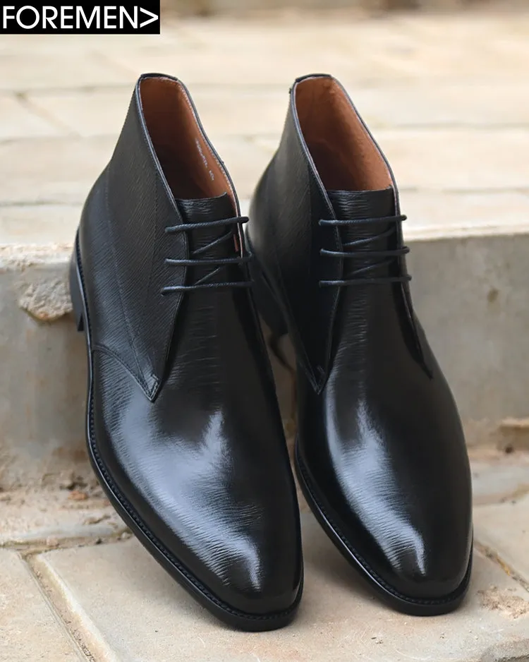 LYON | Black Chukka Boots