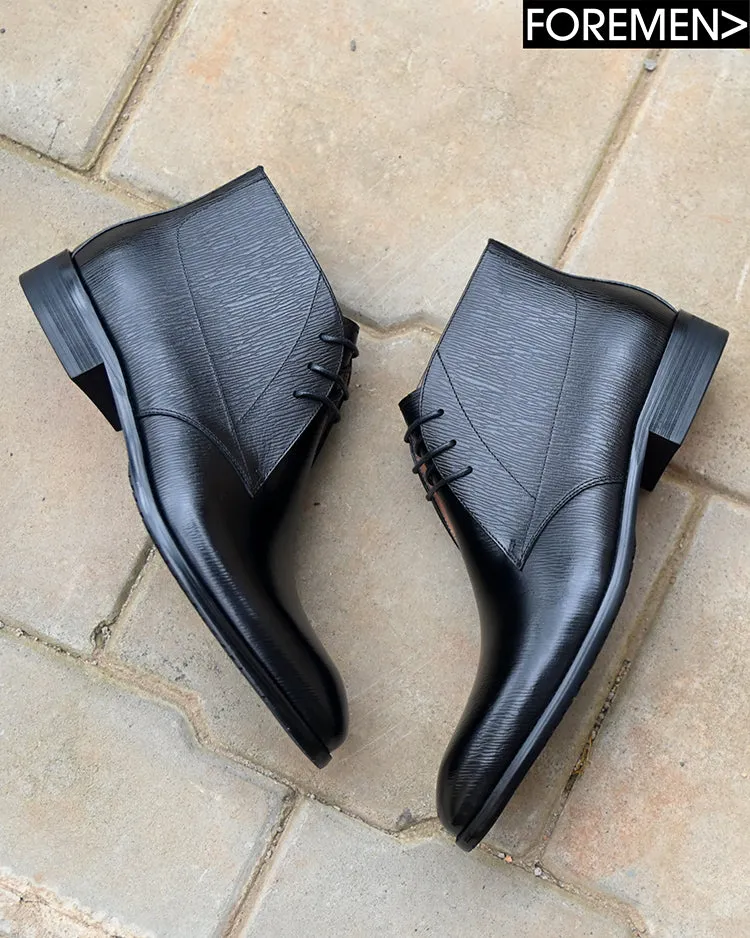 LYON | Black Chukka Boots