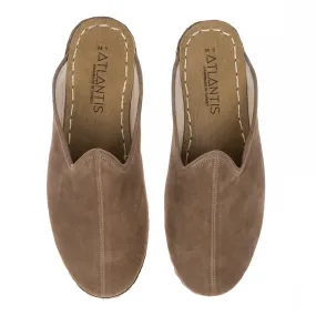 Men's Beige Slippers