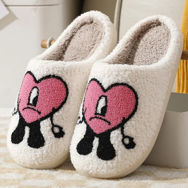 Mesmeric Heart Slippers