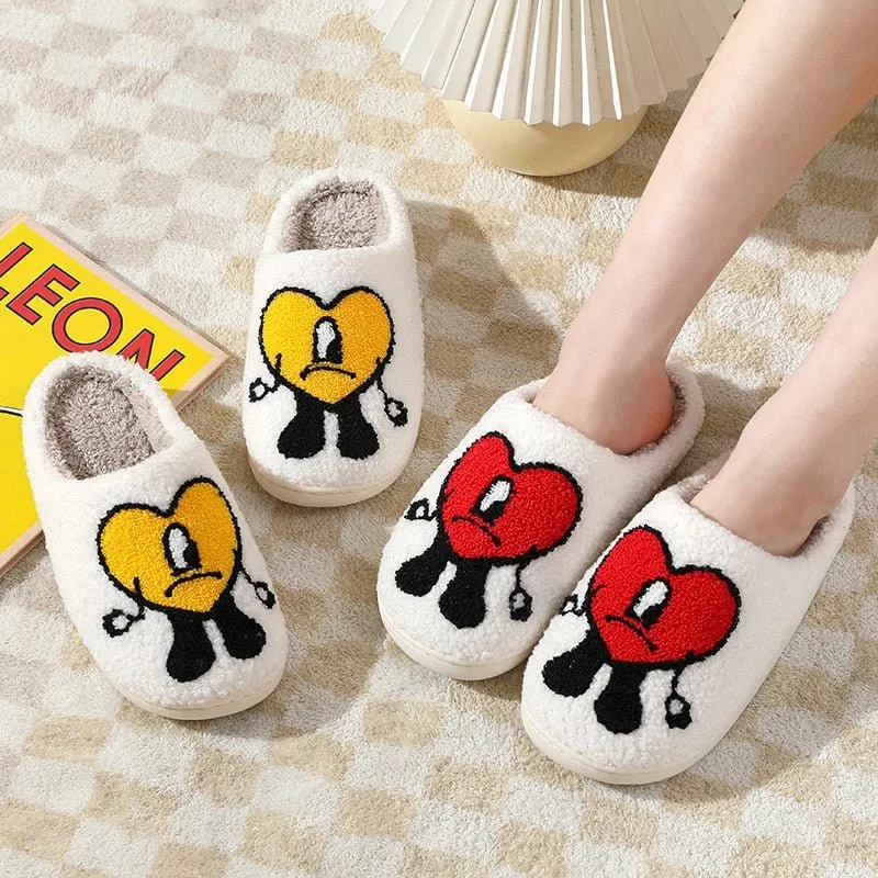 Mesmeric Heart Slippers